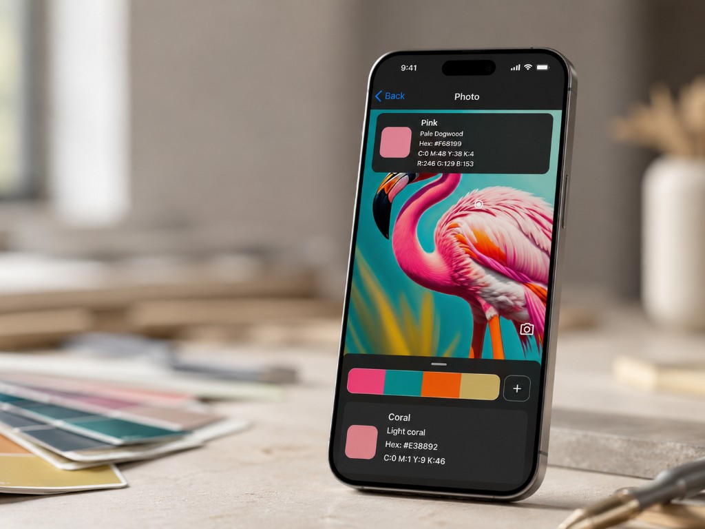 Color Picker iOS app — color detection and RAL values on iPhone