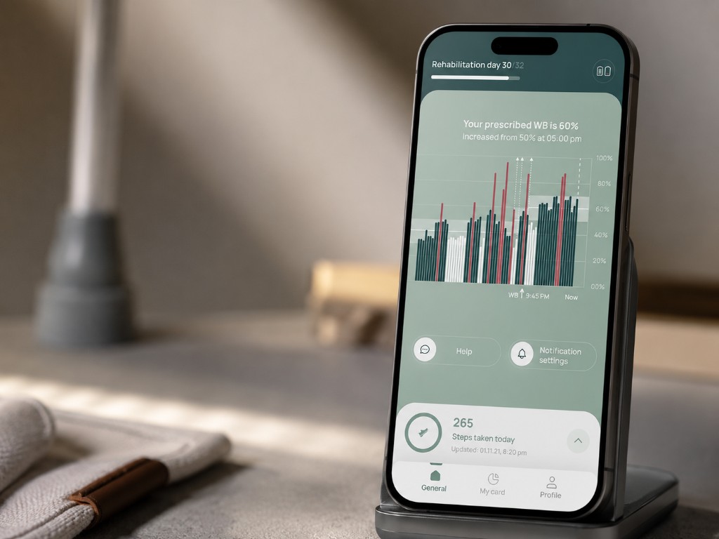 ComeBack Mobility iOS app — rehabilitation tracking on iPhone